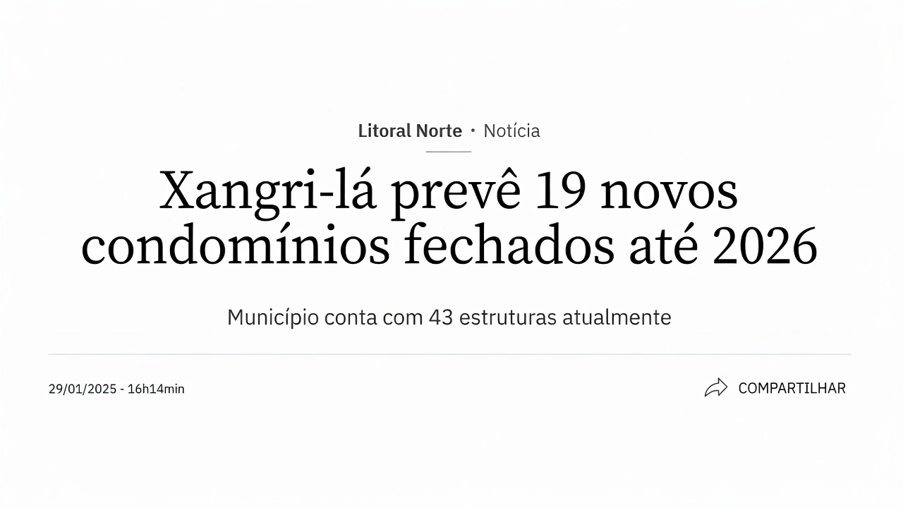Cobertura do mercado regional no Litoral Norte