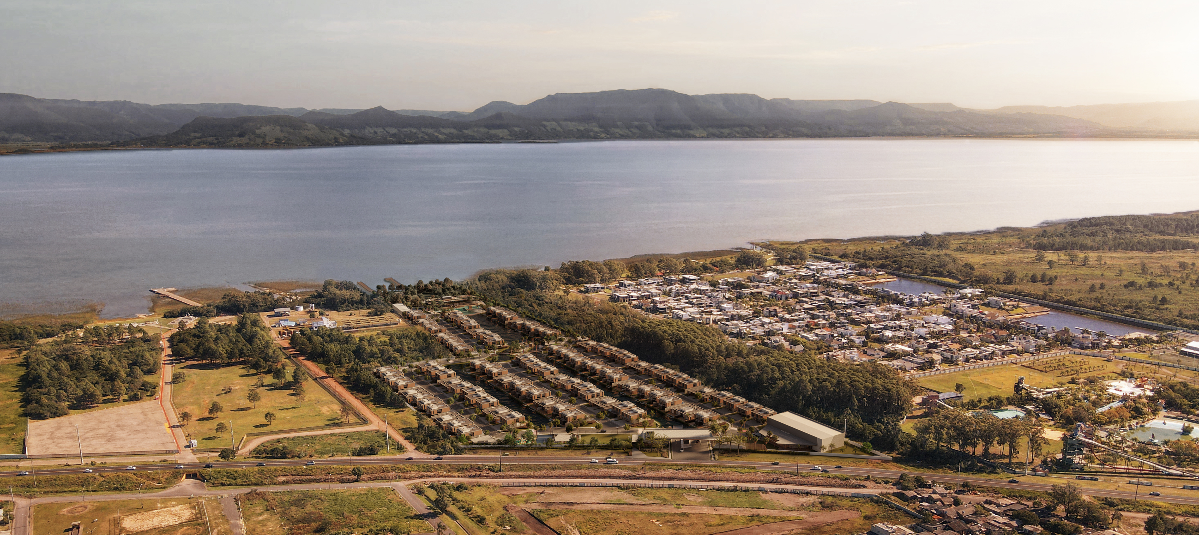 SCENARIO - Arquitetura assinada à beira da lagoa